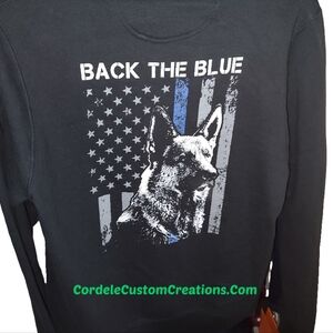 Thin Blue Line K9 hoodie